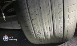 Bald tyre Bald tyre