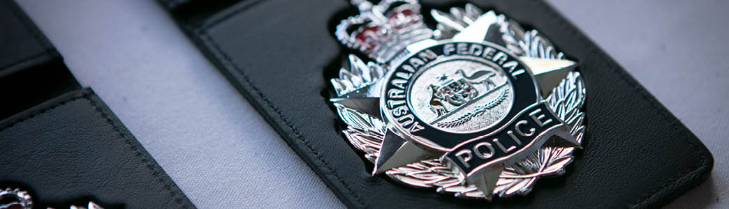 An image of the Australian Federal Police Badge 